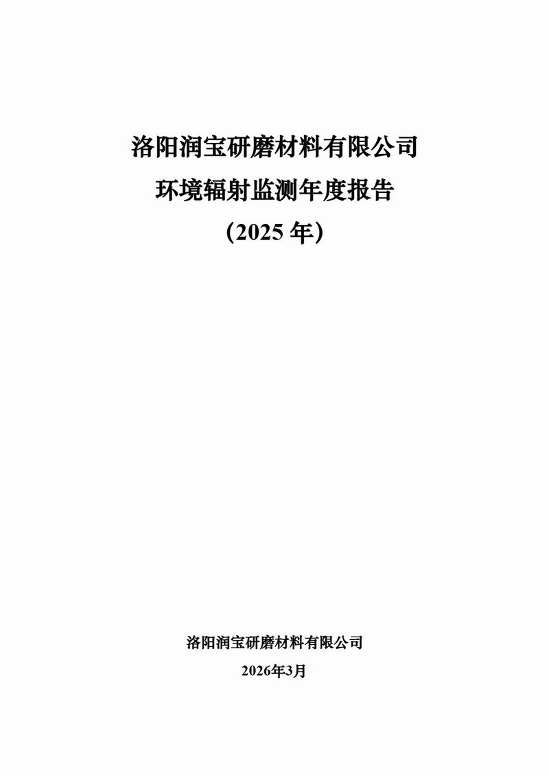 洛阳润宝研磨材料有限公司-2025年度报告